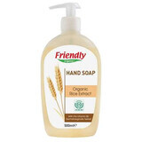 Liquid hand soap with rice extract, 500 ml, Friendly Organic