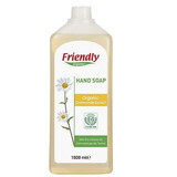 Sapone per le mani alla camomilla, 1000 ml, Friendly Organic