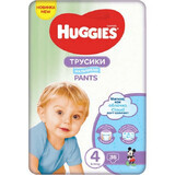 Luierbroekjes Boy No. 4, 9-14 kg, 36 stuks, Huggies