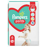 Culotte de protection Extra Large Nr .6, +15 kg, 44 pièces, Pampers