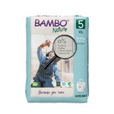 Scutece Pants Nr.5, 12-18 kg, 19 bucati, Bambo Nature