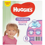 Windelhosen Soft Comfort Girl Nr. 6, 15-25 kg, 60 Stück, Huggies