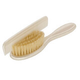 Set de peignes et brosses en cheveux naturels Blanc, Rotho BabyDesign