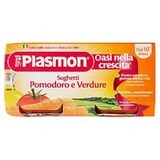 Glutenvrije tomatensaus voor pasta, +10 maanden, 2 st, 80 gr, Plasmon