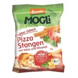 Sticks pizza Eco cu branza si ierburi aromate, 75 gr, Mogli