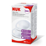 Coussinets mammaires ultra-secs, 30 pièces, Nuk