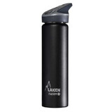 Stainless steel thermos with automatic lid Jannu Black, 750ml, Laken