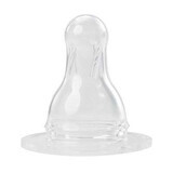 Tettarelle rotonde in silicone per latte, 0-24 mesi, 17302 Baby Nova