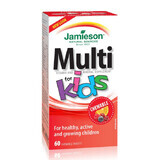 Vitamine si minerale pentru copii Multi Kids, 60 comprimate masticabile, Jamieson