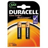 Baterii Basic AAA, 2 bucati, Duracell