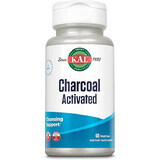 Charcoal Activated (Carbune medicinal) 280 mg Kal, 50 capsule, Secom