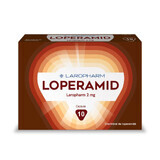 Loperamide, 2 mg, 10 capsules, Laropharm