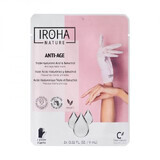 Masca pentru maini anti-age Glove Triple Hyaluronic Acid, Bakuchiol & Niacinamide, 1 pereche, Iroha