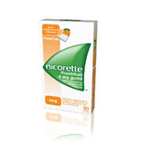 Nicorette Freshfruit Kaugummi 4mg, 30 Stück, Mcneil