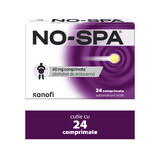 No-Spa 40 mg, 24 tabletten, Sanofi