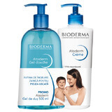 Bioderma Atoderm Geurcrème 500 ml + Atoderm Douchegel 500 ml