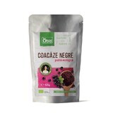 Coacaze negre pudra ecologica, 125 g, Obio