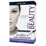 Collagene e acido ialuronico Extra Beauty, 30 capsule, Interherb