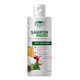 Shampoo 99.5% vegetable with apple vinegar, nalba, nettle, burdock, 200 ml, Ceta Sibiu