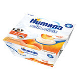 Yogurt con pesche,+ 6 mesi, 4x100 g, Humana