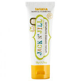 Dentifrice naturel pour bébés à la banane, +6 mois, 50 g, Jack N Jill