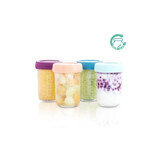 Set 4 boluri gradate din sticla, 220 ml, Babymoov