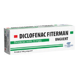 Diclofénac pommade, 10 mg/g, 100 g, Fiterman