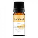 Zoete amandelolie, 10 ml, Zanna