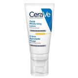 CeraVe Crema Viso Idratante SPF 50, Pelle da normale a secca, 50 ml