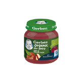 Purée de pommes et de betteraves bio, 125 gr, Gerber