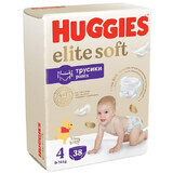 Windelhosen No.4 Elite Soft, 9-14 kg, 38 Stück, Huggies