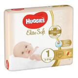 Elite Soft Windel Nr. 1, 3-5 kg, 84 Stück, Huggies