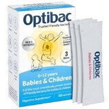 Probiotico per bambini e neonati, 10 bustine, Optibac