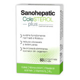 Sanohepatic Colesterol Plus, 60 compresse rivestite con film, Zdrovit