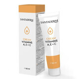 Crema con le vitamine A, E e C Santaderm, 50 ml, Viva Pharma 