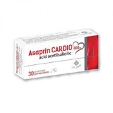 Asaprin Cardio, 100 mg, 30 comprimate gastrorezistente, Helcor