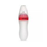 BEBE DOR Biberon din silicon cu lingurita 120ml 7509