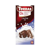 Chocolat au lait sans sucre et sans gluten 75g