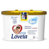 Detersivo in capsule per bucato bianco e colorato, 12 capsule, Lovela Baby