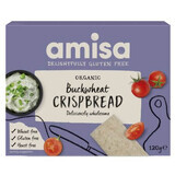 Boekweit biologisch glutenvrij volkoren boekweitbrood, 120 g, Amisa