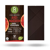 Zwarte chocolade met rode mandarijn, 70 gr, Reizl