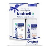 Gel douche 600 ml et lait corporel 400 ml Original, Lactovit