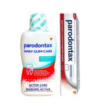 Dentifrice blanchissant + bain de bouche Soins quotidiens des gencives Menthe fraîche, 75 ml + 500 ml, Parodontax