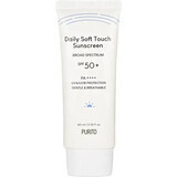 Gezichtscrème Daily Soft Touch SPF 50+ Zonbescherming, 60 ml, Purito