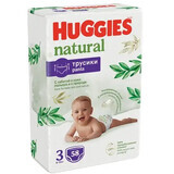 Luierbroekjes Naturel, Nr. 3, 6-10 kg, 58 stuks, Huggies