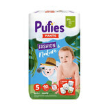 Couches Junior, No. 5, 12-17 kg Fashion & Nature, 40 pièces, Pufies