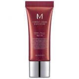 BB Cream M Perfect Cover SPF42/PA+++, tint 21/licht beige, 20 ml, Missha