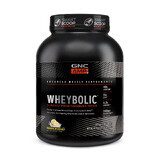 Gnc Amp Wheybolic Whey Protein al gusto di frappè alla banana, 1300 G