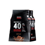 Gnc Amp Wheybolic 40, Shake Proteic Rtd Cu Aroma De Ciocolata, 414 Ml