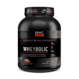 Proteine ​​del siero di latte Gnc Amp Wheybolic, con sapore naturale di cioccolato, 1462 G